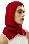 Lilysilk Cashmere Balaclava In Red
