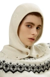 Lilysilk Cashmere Balaclava In White