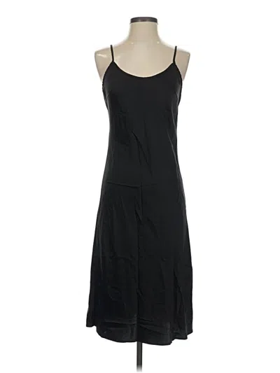 Pre-owned Lilysilk Casual Dress In Black