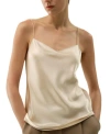 Lilysilk Chic Minimal Silk Cami