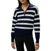 LILYSILK LILYSILK COLLARED QUARTER-ZIP WOOL SWEATER