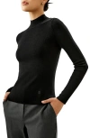 Lilysilk Essential Cashmere Blend Sweater Top For Women In Black