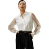 Lilysilk Ethereal Silk Shirt In Natural White