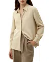 Lilysilk Graceful Button Up Silk Blouse In Neutral