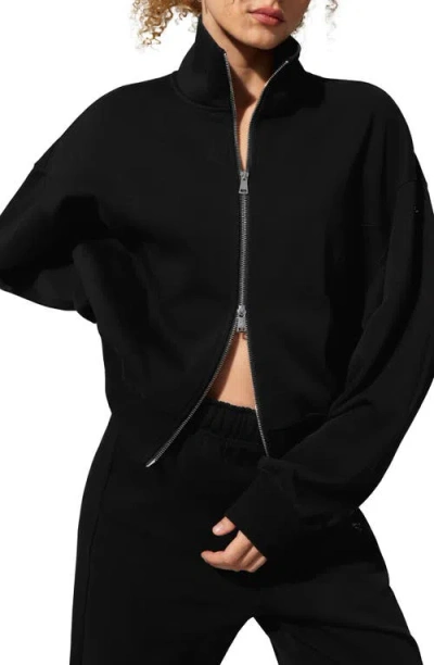 Lilysilk Heirloom '89 Zip Jacket In Black