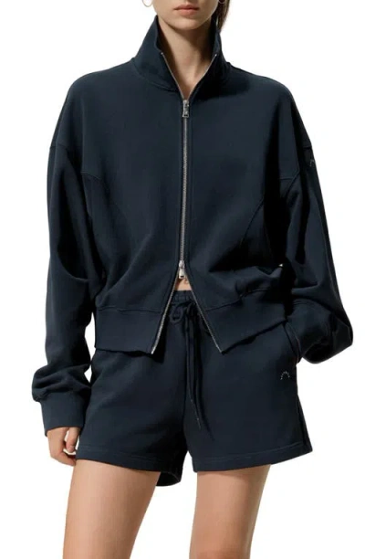 Lilysilk Heirloom '89 Zip Jacket In Black