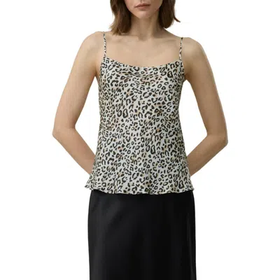 Lilysilk Leopard Print Silk Camisole In Animal Print