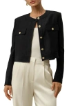 Lilysilk Mara Jacket In Black