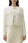 Lilysilk Mara Jacket In White