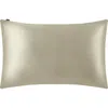 Lilysilk Pure Mulberry Silk Terse Envelope Luxury Pillowcase In Beige/khaki