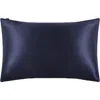 Lilysilk Pure Mulberry Silk Terse Envelope Luxury Pillowcase In Dark Blue