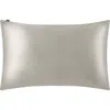 Lilysilk Pure Mulberry Silk Terse Envelope Luxury Pillowcase In Grey