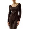 Lilysilk Scoop-neck Pure Silk Slim Fit Top In Animal Print