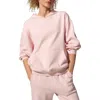 Lilysilk Seamflow Douceur Hoodie In Pink