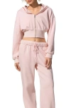 Lilysilk Seamflow Drift Zip-up In Pink