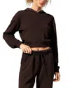 Lilysilk Seamflow Poise Pullover In Brown