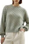 Lilysilk Silk-cashmere Blend Sweater For Women In Pale Turquoise