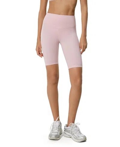 Lilysilk Silk Contour Second Skin Biker Shorts In Pink