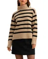 Lilysilk The Tarra Stripe Sweater In Multi