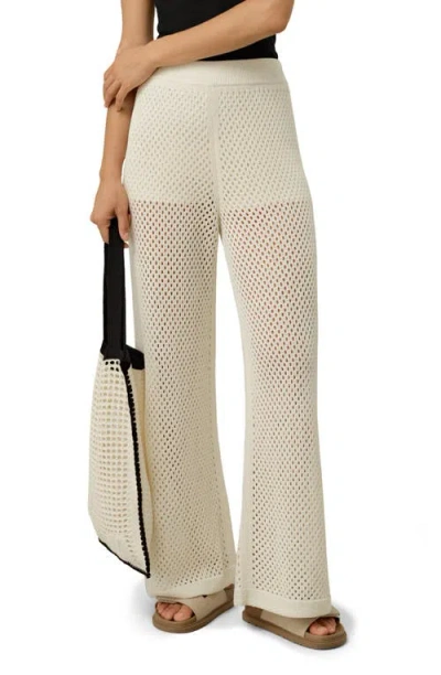 Lilysilk Toscana Pintelle Pants In White