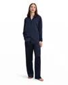 Lilysilk Viola Oversized Silk Pajama For Women In Blue