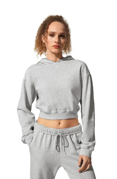 Lilysilk Women's Seamflow Poise Pullover In Gray