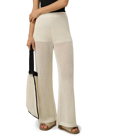 Lilysilk Toscana Pintelle Pants In White