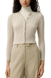Lilysilk X Lydia Millen The Hawthorn Cardigan In Brown