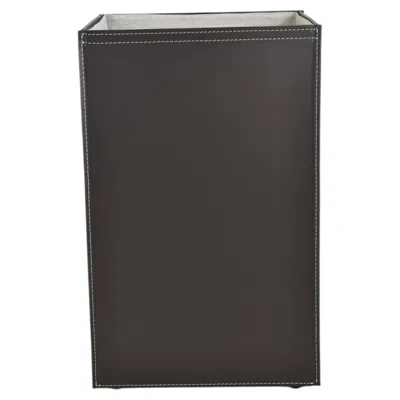 Pre-owned Limac Design Square Laundry Basket David Standard In Black