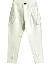 Lime & Vine Women's Ali Pleated Front Jogger Pants In Ivory In Multi