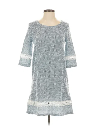 Pre-owned Lime N Chili Casual Dress In Blue