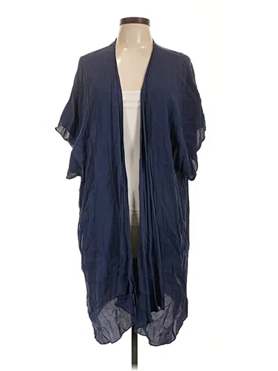 Pre-owned Lime N Chili Kimono In Blue