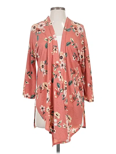 Pre-owned Lime N Chili Kimono In Pink