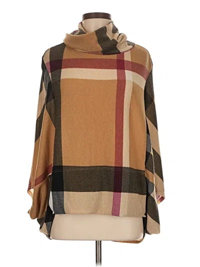 Pre-owned Lime N Chili Poncho In Brown