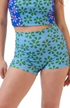 Lime Ricki Swimwear Boy Short In Calcada