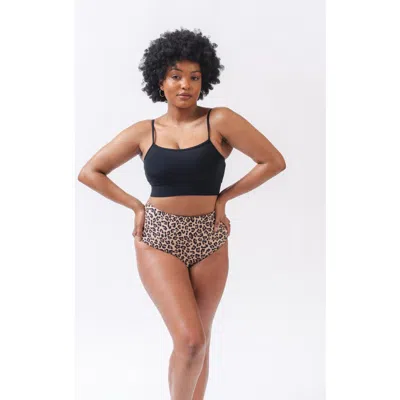 Lime Ricki Swimwear Bralette In Black