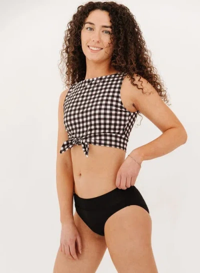 Lime Ricki Swimwear Classic Bottom In Black