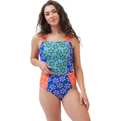 Lime Ricki Swimwear High-waist Bottom In Calcada
