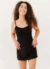 Lime Ricki Swimwear Swim Dress In Black