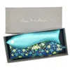 Lime Tree Design Blue Strawberry Thief Turquoise Box Of Two Lavender Fish - Made With Liberty