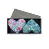 Lime Tree Design Fred And Ginger Box Of Two Lavender Hearts Made With Liberty Fabric