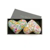 Lime Tree Design Happily Ever After  - Box Of Two Lavender Hearts In Multi
