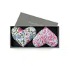 Lime Tree Design Mary Rose Box Of Two Lavender Hearts Made With Liberty Fabric