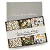Lime Tree Design Men's Three Hankies Made With Liberty Fabric - Greengage In White