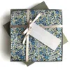 Lime Tree Design Women's Blue Emma & Georgina Headscarf Made With Liberty Fabric In Blue