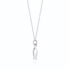 Lime Tree Design Women's Tiny Fish Pendant Necklace Sterling Silver