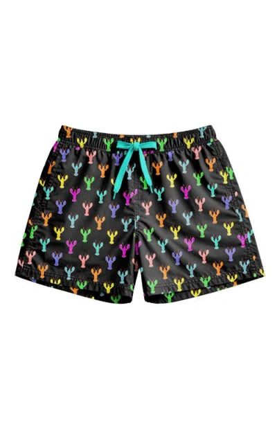 Limeapple Babies'  Boys Multicolor Lobsters Print Board Shorts