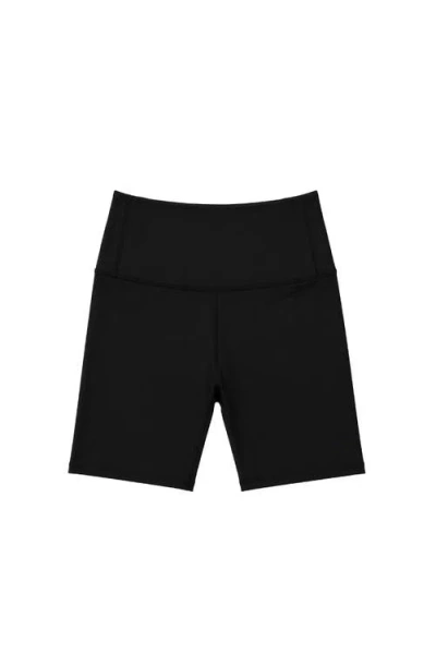 Limeapple Kids'  Essential Black Activewear Bike Shorts