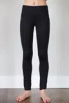 Limeapple Basic Black Activewear Leggings In Black