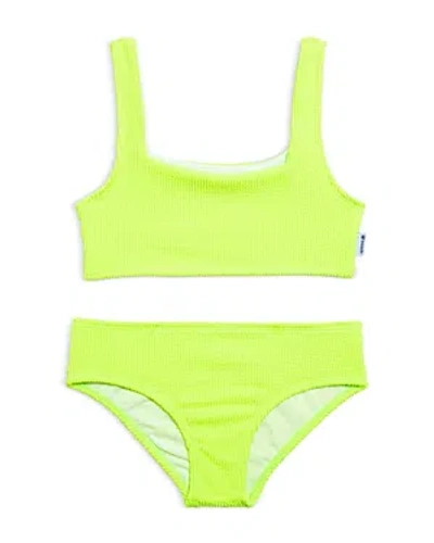 Limeapple Girls' Destiny Two-piece Swimsuit - Big Kid In Lime